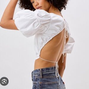 For love & lemons Joanna crop top